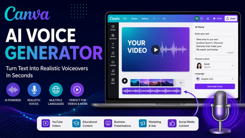 Canva AI Voice Generator