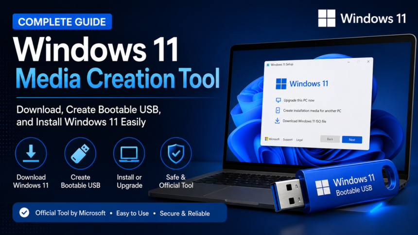 Windows 11 Media Creation Tool Complete Download & Installation